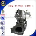 Turbocharger TFO35HM-12T / 4 28200-4A201 para Hyundai